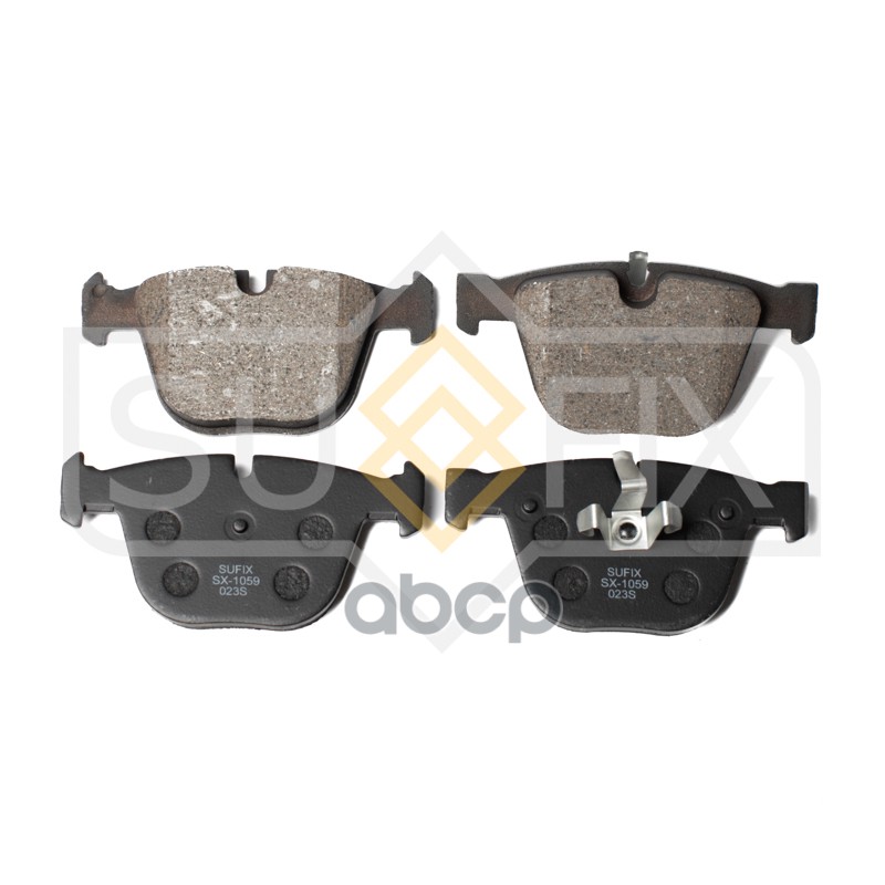 Колодки Тормозные Дисковые | Зад Прав/Лев | SUFIX арт. SX1059