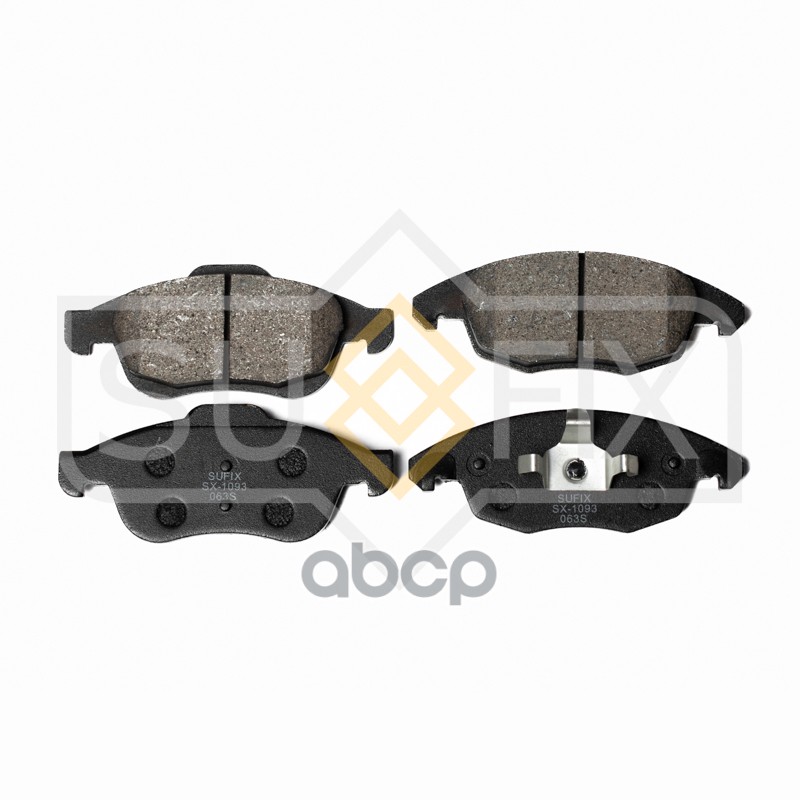 Колодки тормозные передние CITROEN Berlingo 1.6-1.6D 08 / C4 1.6-1.6D 09 / DS4 1.6-1.6D 11, PEUGEOT 5008 1.6-1.6D 09 / Partne...