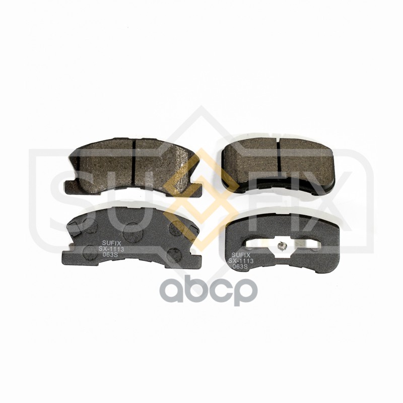 Колодки Тормозные Дисковые | Перед Прав/Лев | SUFIX арт. SX1113
