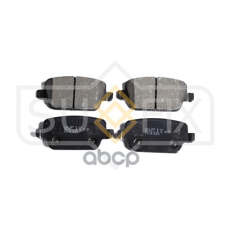 Колодки Тормозные Задние Ford Mondeo Iv 07 / Kuga 08 / Galaxy 06 / S-Max 06, Volvo S80/V70 06 Sx-1133 SUFIX арт. SX-1133