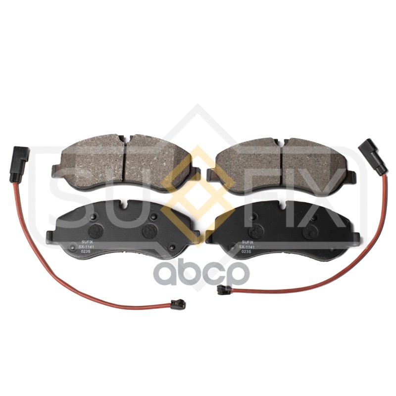 Колодки Тормозные Передние Ford Transit 2.0D-2.2D 13 / Transit/Tourneo Custom 2.0D-2.2D 12 Sx-1141 SUFIX арт. SX-1141