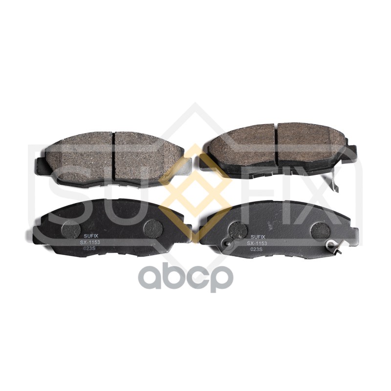 Колодки Тормозные Дисковые | Перед Прав/Лев | SUFIX арт. SX1153