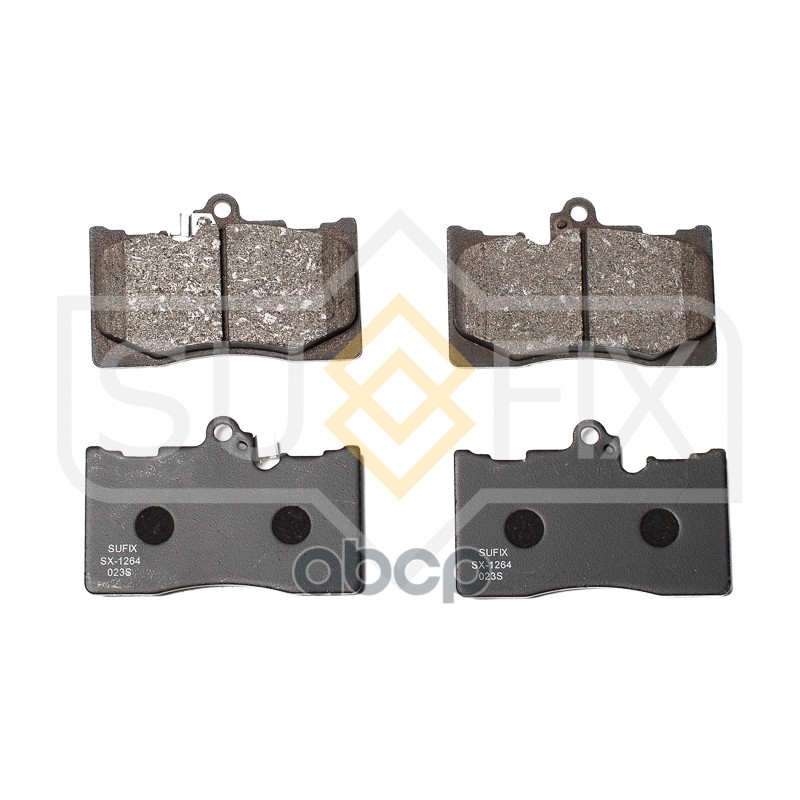 Колодки Тормозные Дисковые | Перед Прав/Лев | SUFIX арт. SX1264