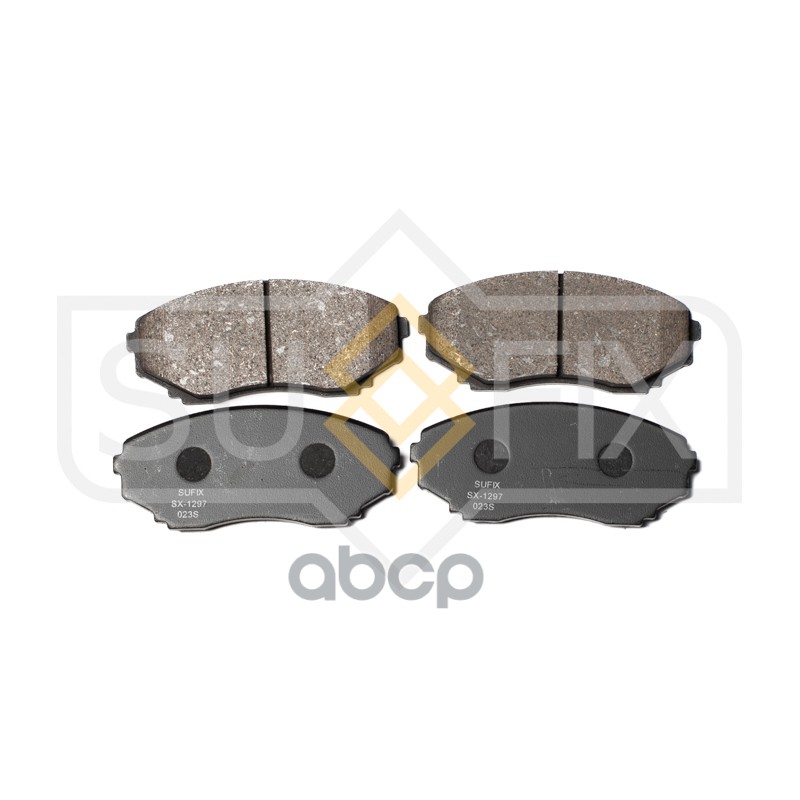 Колодки Тормозные Передние Mazda Mpv(Lv / Lw) 2.5D-3.0 95-06 / E-Serie 2.0-2.2D 91-04 Sx-1297 SUFIX арт. SX-1297