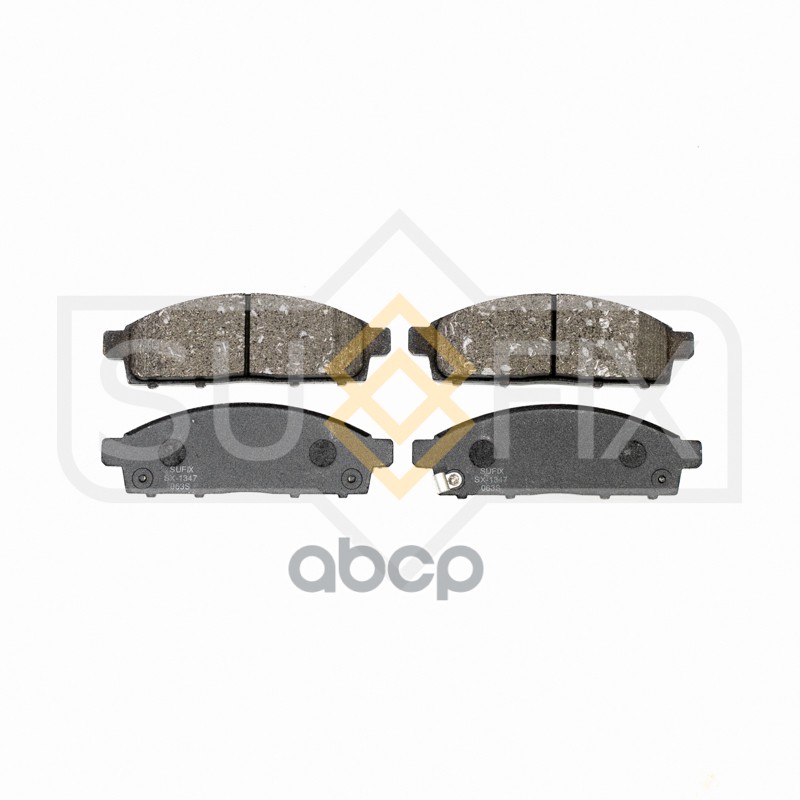 Колодки Тормозные Передние Mitsubishi L200(Ka/Kb) 2.5D 05 / Pajero Sport 2.5D-3.0 08 Sx-1347 SUFIX арт. SX-1347
