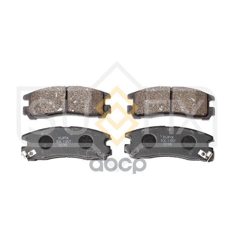 Колодки Тормозные Задние Mitsubishi Pajero Pinin 99 / Galant 92-04/Eclipse 99/Space Wagon 98, Hyundai Santamo 98 Sx-1357 SUFI...