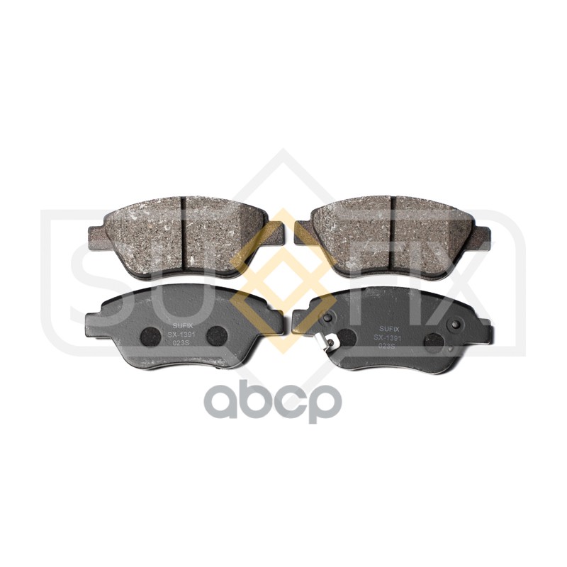 Колодки тормозные передние OPEL Corsa D 06 SX-1391 SUFIX арт. SX-1391