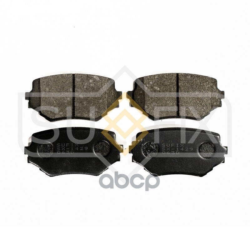 Колодки Тормозные Дисковые | Перед Прав/Лев | SUFIX арт. SX1429