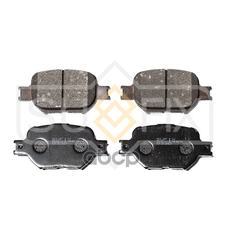 Колодки Тормозные Дисковые | Перед Прав/Лев | SUFIX арт. SX1469