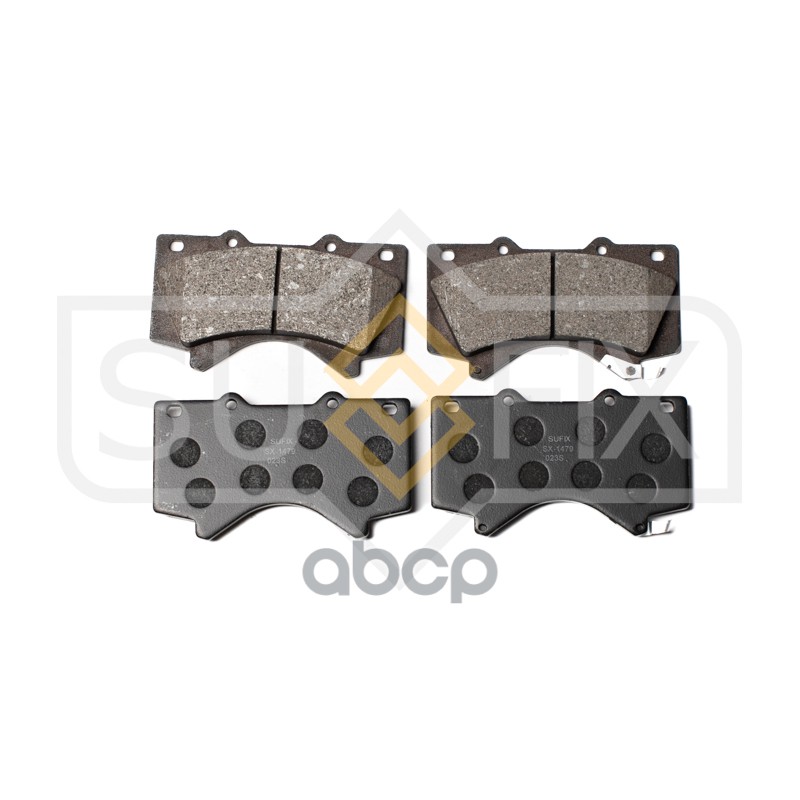 Колодки Тормозные Передние Toyota Land Cruiser (J200) 08 Sx-1479 SUFIX арт. SX-1479