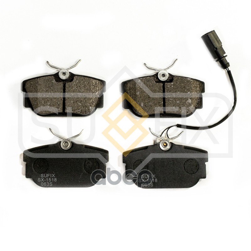 Колодки Тормозные Задние Vw Transporter Iv 90 Sx-1518 SUFIX арт. SX-1518