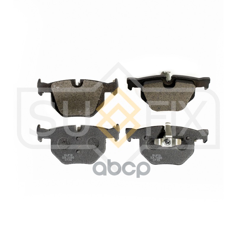 Колодки Тормозные Дисковые | Зад Прав/Лев | SUFIX арт. SX1595