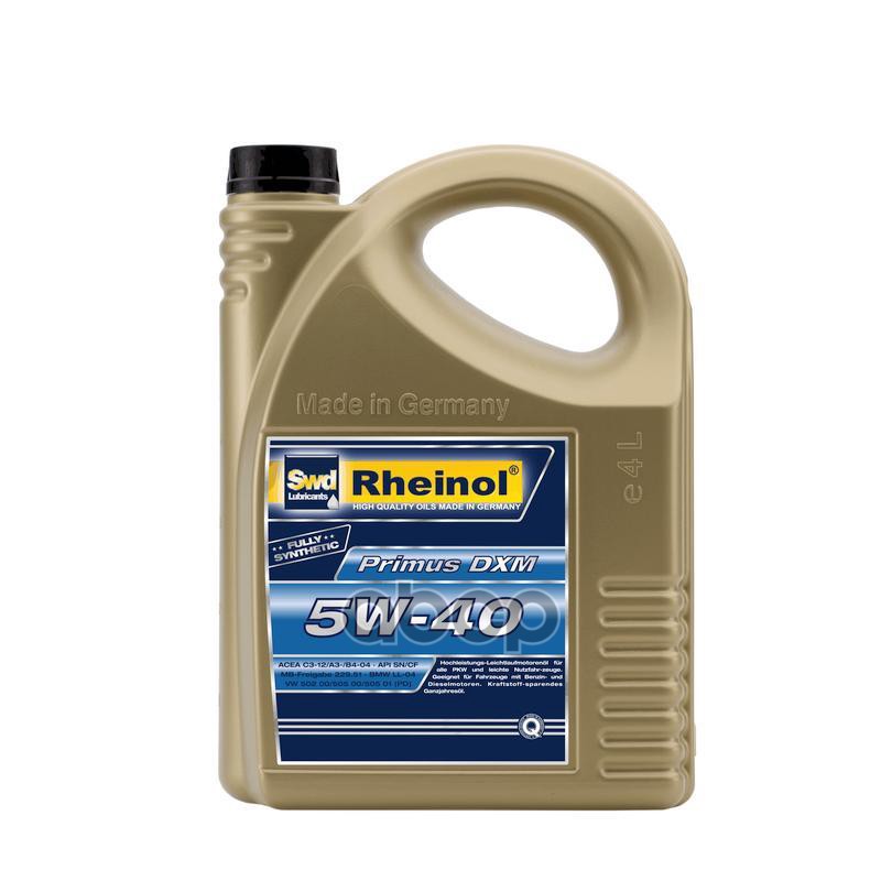 SWD Rheinol Масло моторное Primus DXM 5w-40 син. (4л)