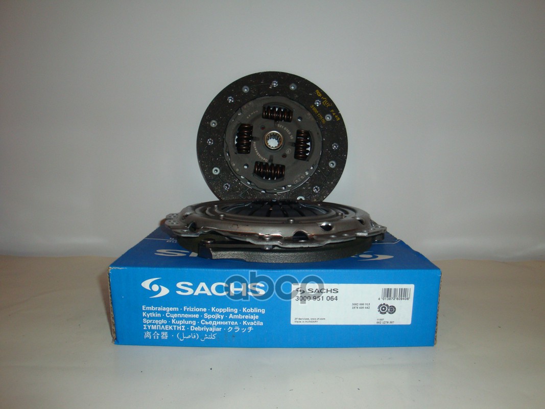 Сцепление Opel Astra G/H/J (для маховика глубиной 21.8) 3000951064 Sachs арт. 3000951064