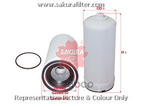 Фильтр масляный DONALDSON TC56010 Sakura арт. TC56010