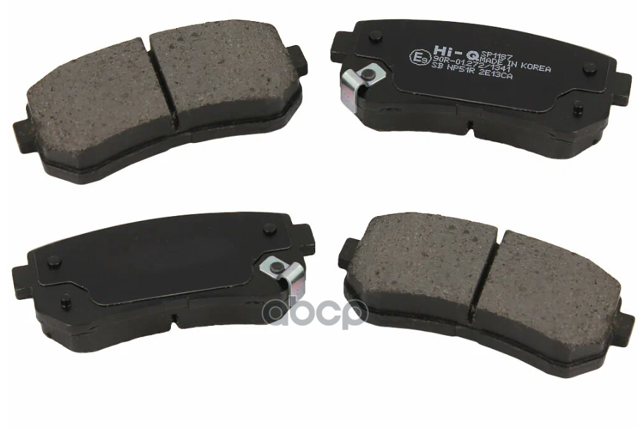 Колодки тормозные дисковые задние PRIDE 05MY, I30 R (SEVERE DUTY) SP1187SD Sangsin brake арт. SP1187SD
