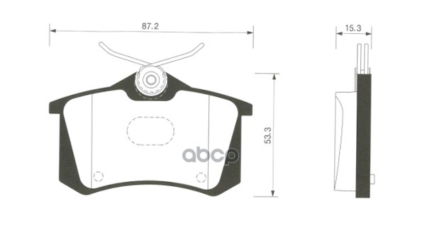 Колодки тормозные дисковые VW GolfII/III/Passat 1.6-2.8/1.9TDi 88-99 SP1391 Sangsin brake арт. SP1391