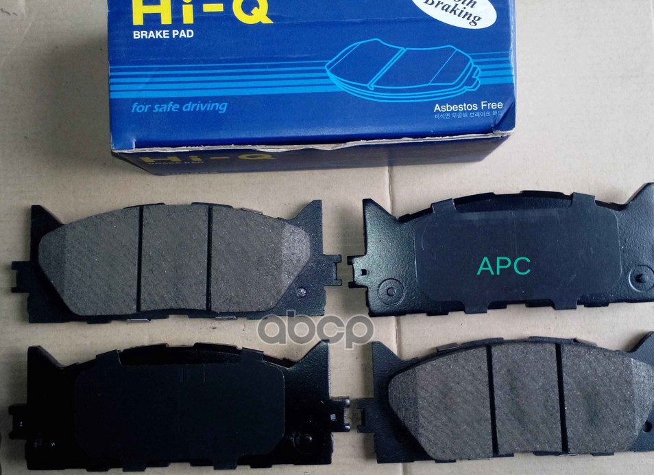 Колодки тормозные TOYOTA CAMRY V40 06-/V50 11-/LEXUS ES 240/350 06- передние SP2080 Sangsin brake арт. SP2080