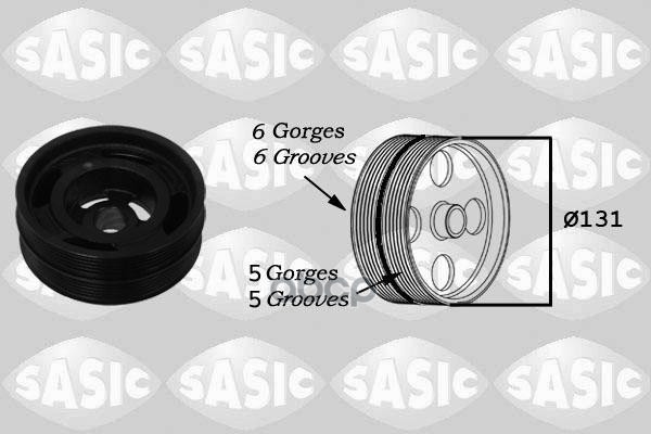 Шкив коленвала FORD C-Max  Focus  Mondeo Sasic арт. 2156042