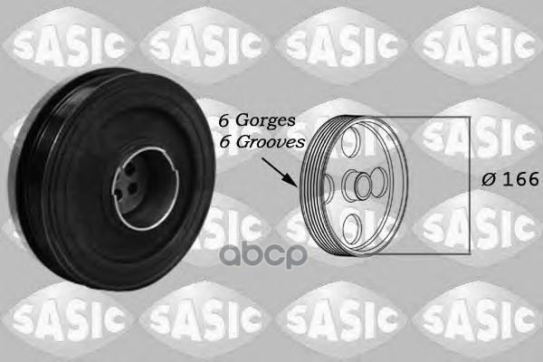 Шкив коленвала Bmw Sasic арт. 2156054