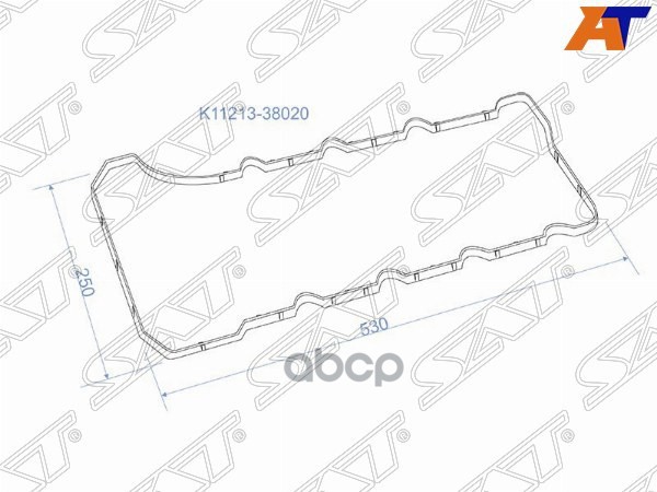 Прокладка клапанной крышки LEXUS LX570 3URFE 07- Sat арт. K11213-38020