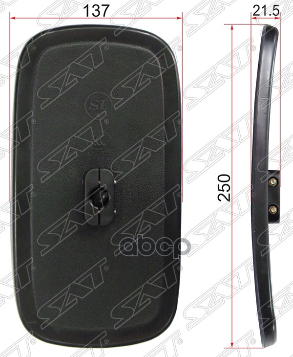 Зеркало (MITSUBISHI CANTER (250x137mm)) Sat арт. SL-968