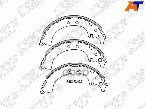 Колодки тормозные барабанные Toyota RAV4 (XA10,CA20) 94-05 / Cami 99-06 Sat арт. ST-04495-42030
