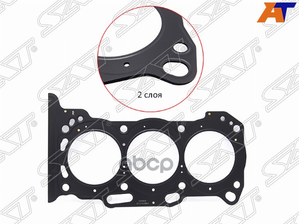 Прокладка ГБЦ TOYOTA/LEXUS 2GRFE/2GRFSE/2GRFXE 05- RH металл Sat арт. ST-11115-31080-S