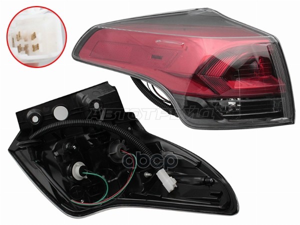 Фонарь задний Toyota RAV4 (XA40) 15-19 (Слева/ LED) Sat арт. ST-112-1948L-UE
