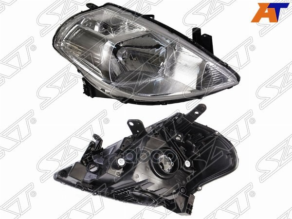 Фара Nissan Tiida 04-10 (Справа/ Галоген/ Ручная регулировка) Sat арт. ST-115-1116R