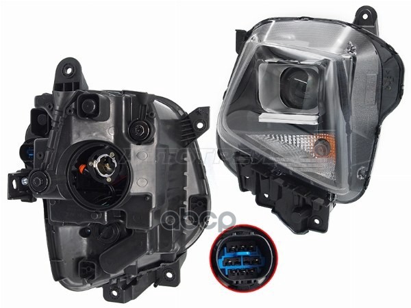 Фара Hyundai Tucson 21- (Слева/ Галоген/ С электрокорректором) Sat арт. ST-121-11T4L