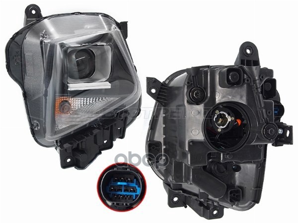 Фара Hyundai Tucson 21- (Справа/ Галоген/ С электрокорректором) Sat арт. ST-121-11T4R