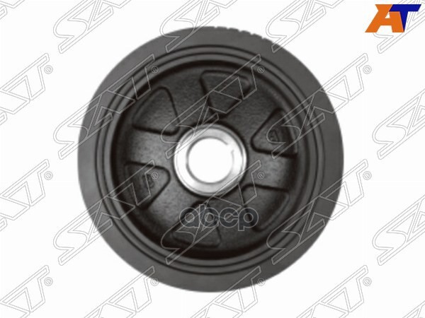 Шкив коленвала NISSAN AD/AVENIR/BLUEBIRD SYLPHY/EXPERT/PRIMERA/PULSAR/SUNN/TINO QG15/QG16/QG18 99- Sat арт. ST-12303-4M500