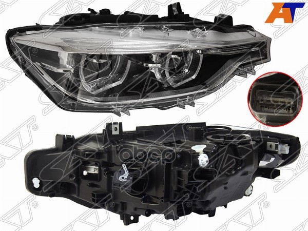 Фара BMW 3-Series 15-19 (Справа/ LED/ С электрокорректором) Sat арт. ST-13-0008