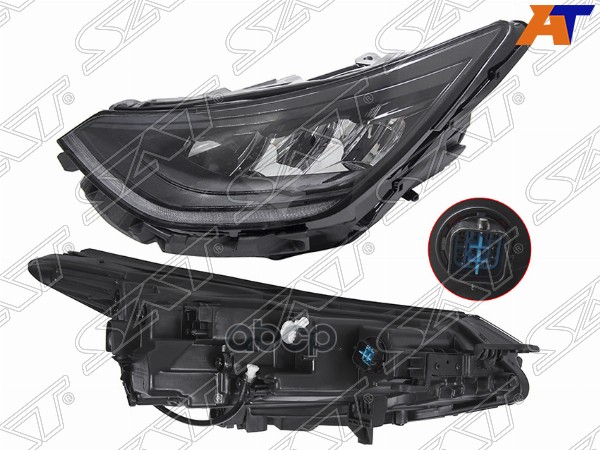 Фара Hyundai Sonata 19-23 (Слева/ LED/ ДХО/ С электрокорректором) Sat арт. ST-13-0017