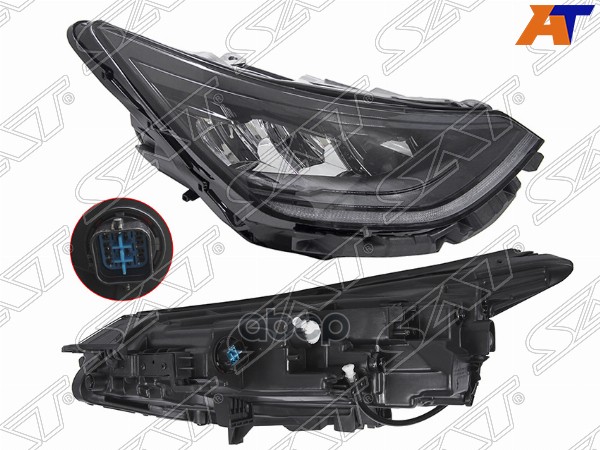 Фара Hyundai Sonata 19-23 (Справа/ LED/ ДХО/ С электрокорректором) Sat арт. ST-13-0018