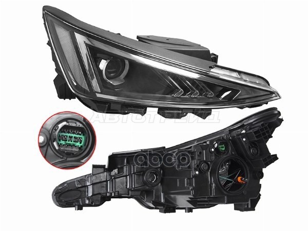 Фара Hyundai Elantra 18-20 (Справа/ Галоген/ Ручная регулировка) Sat арт. ST-13-0024