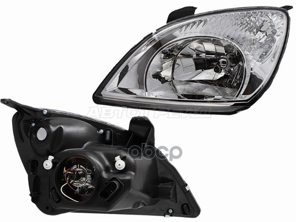 Фара Chery Tiggo T11 05-13 (Слева/ Галоген/ Ручная регулировка) Sat арт. ST-13-CHTGT11L