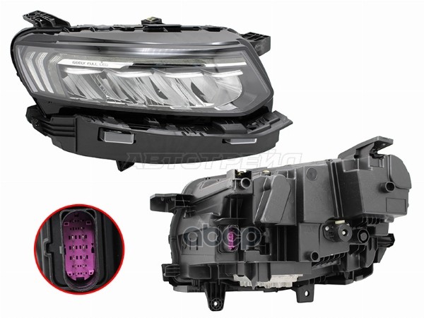 Фара Geely Tugella 19-23 (Справа/ LED/ С электрокорректором) Sat арт. ST-13-GLTUGR