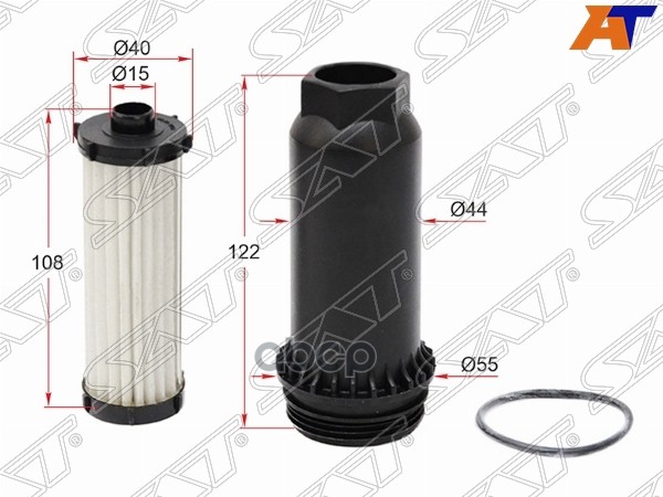 Фильтр АКПП Ford Mondeo 07-15 Sat арт. ST-1589089