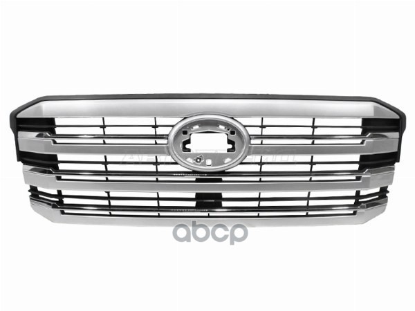 Решетка радиатора Toyota Land Cruiser (J300) 21- (Спереди/ Комплектация под камеру) Sat арт. ST-17-0114