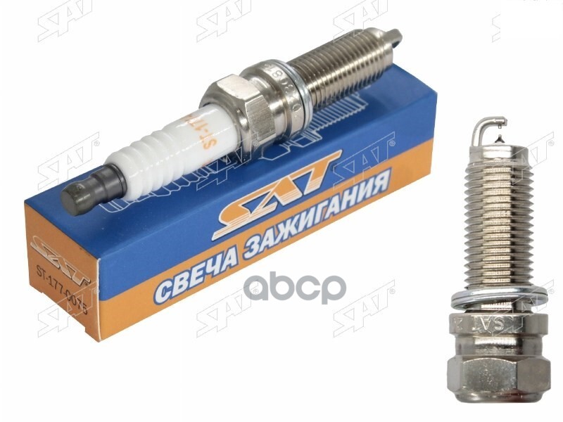 Свеча зажигания MMC LANCER 07-/OUTLANDER 12-/HYUNDAI i10/i20/KIA RIO 11- Sat арт. ST-177-0075