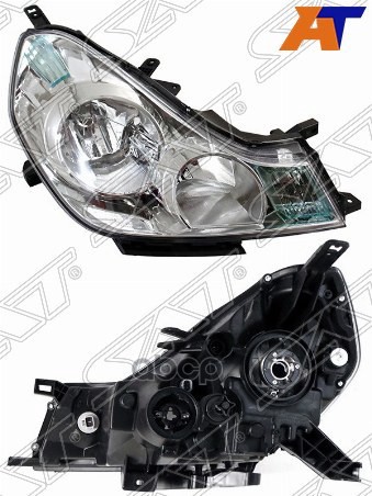Фара Nissan Wingroad 05-18 (Справа/ Галоген/ Ручная регулировка) Sat арт. ST-17-77R