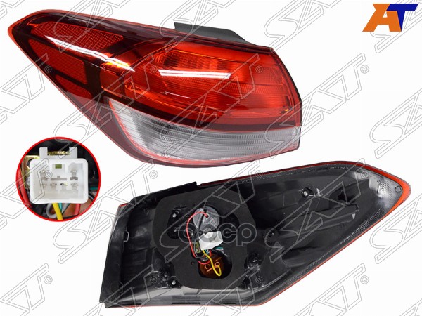Фонарь задний Kia Cerato 16-20 (Слева/ LED) Sat арт. ST-18-0022