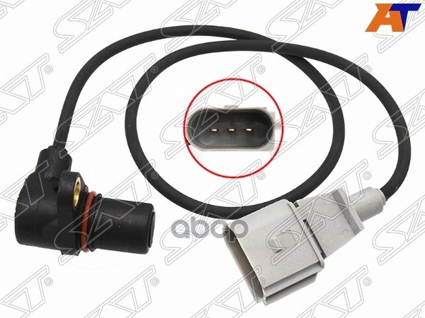 Датчик положения коленвала Skoda Octavia 96-10 / Volkswagen Golf 97-06 Sat арт. ST-193-0040