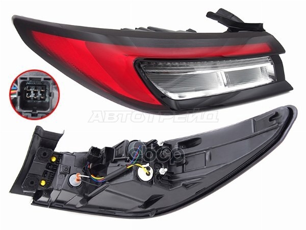 Фонарь задний JAC J7 20- (Слева/ LED) Sat арт. ST-19-JCJ7L