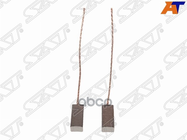 Щетка Генератора/Стартера 2 Шт. Ford Fiesta 08-/Mondeo 1.2/1.8 07-10/Peugeot 1007 1.4/1.6 12V 05- Sat арт. ST-204-0007