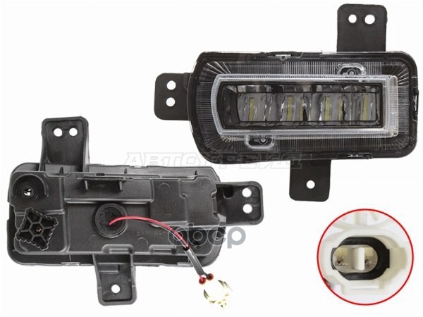 Фара противотуманная (Слева) Geely Coolray 18-24 / Belgee X50 23- Sat арт. ST-20-GLCRL
