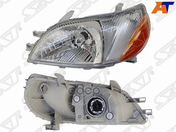 Фара Toyota Echo 99-02 / Platz 99-02 (Слева/ Галоген/ Ручная регулировка) Sat арт. ST-212-11A5L