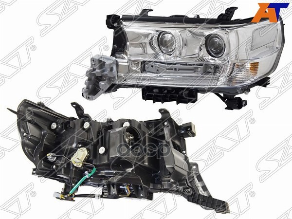 Фара Toyota Land Cruiser (J200) 15-21 (Слева/ LED/ ДХО/ С электрокорректором) Sat арт. ST-212-11BDL-LD-M